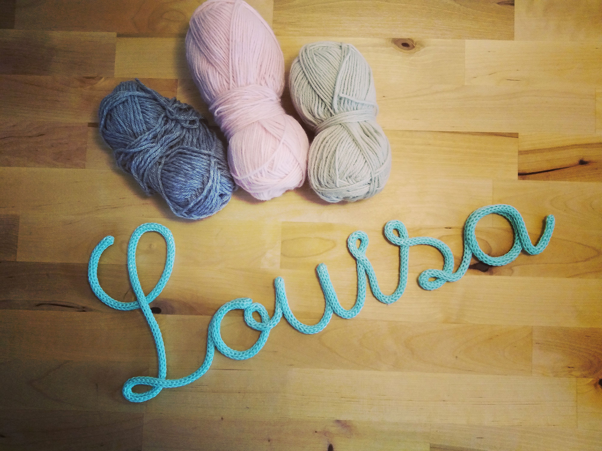 Tricotin avec crochet et laine - SES creative