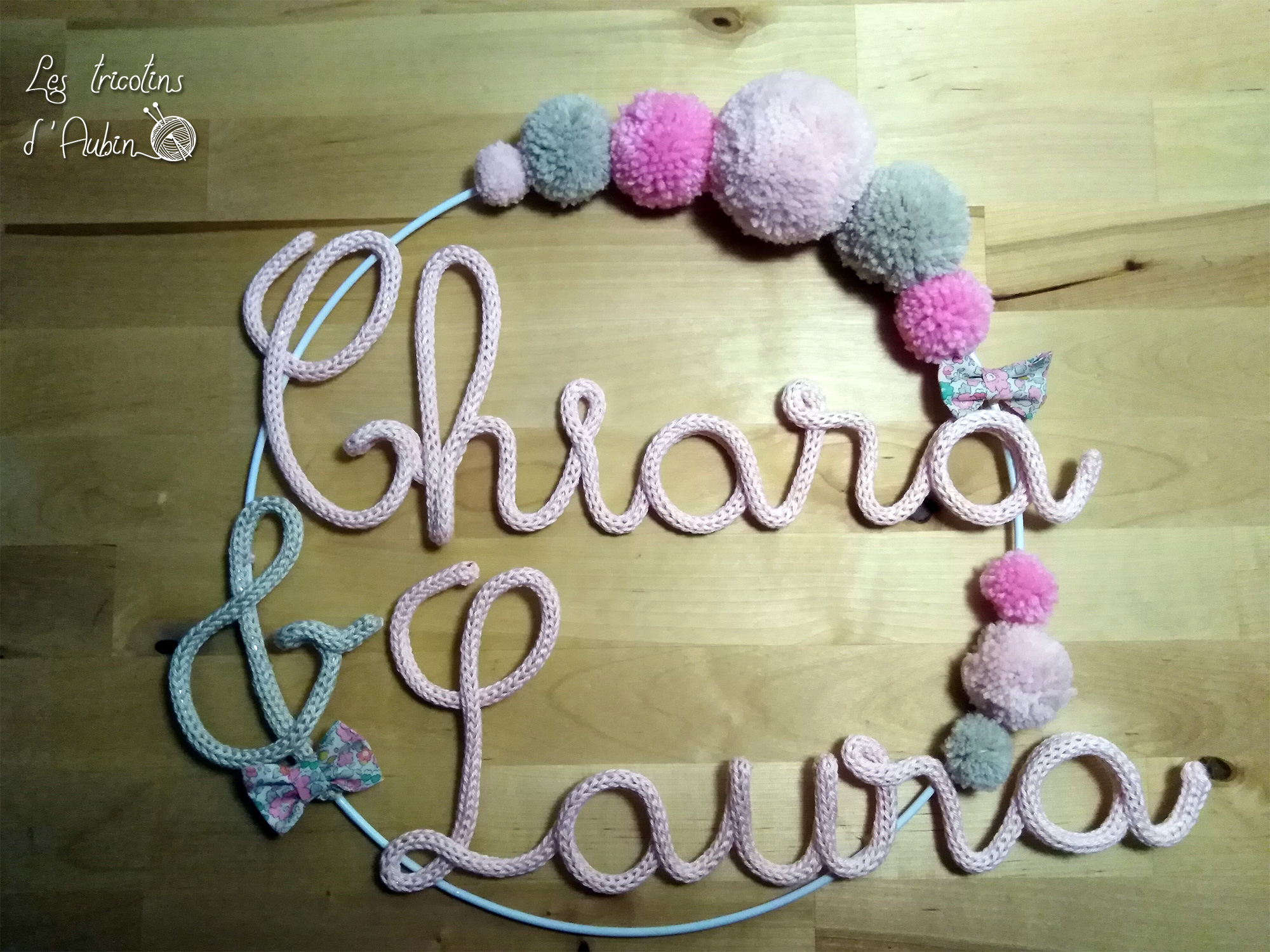 Laura Chiara couronne tricotin